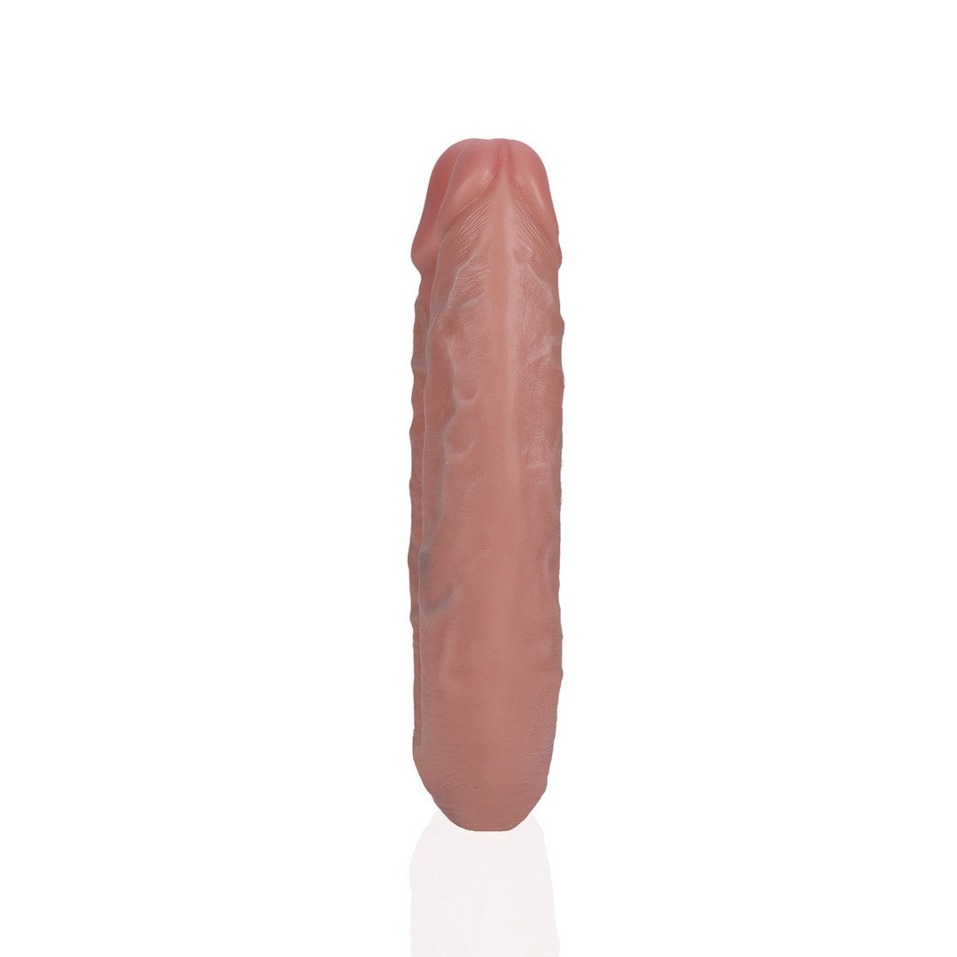 Doppeldildo U-Form Hautfarbe 12,7 cm