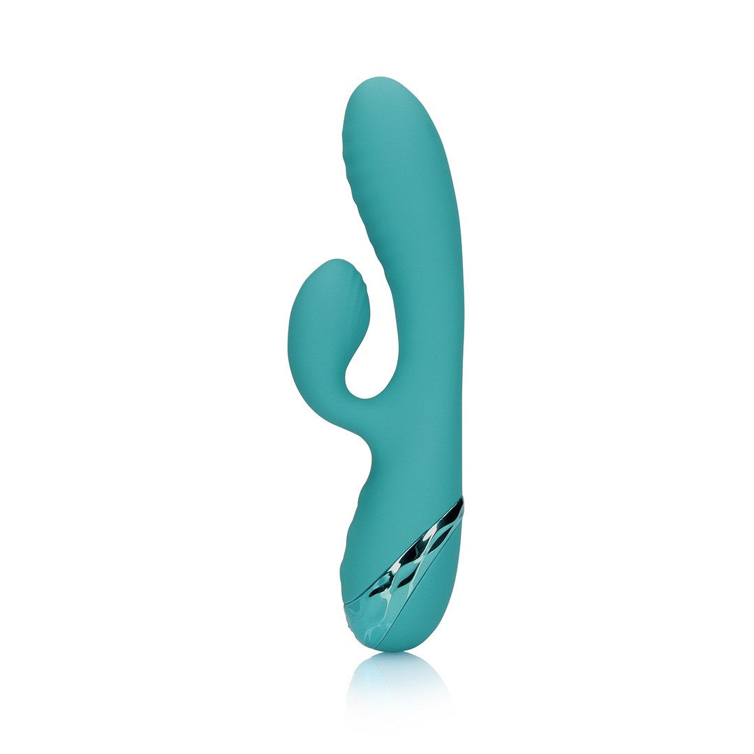 Rabbit-Vibrator aufblasbar Blau