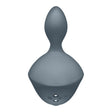 Analplug Satisfyer Absolute Beginners 4 vibrierend Grau 8,3 cm