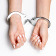 Handschellen Lust aus Metall Silber