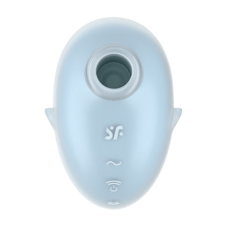 Druckwellen-Vibrator Cutie Ghost Blau