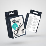 Penisring Billy the Ring aus Silikon verstellbar Schwarz