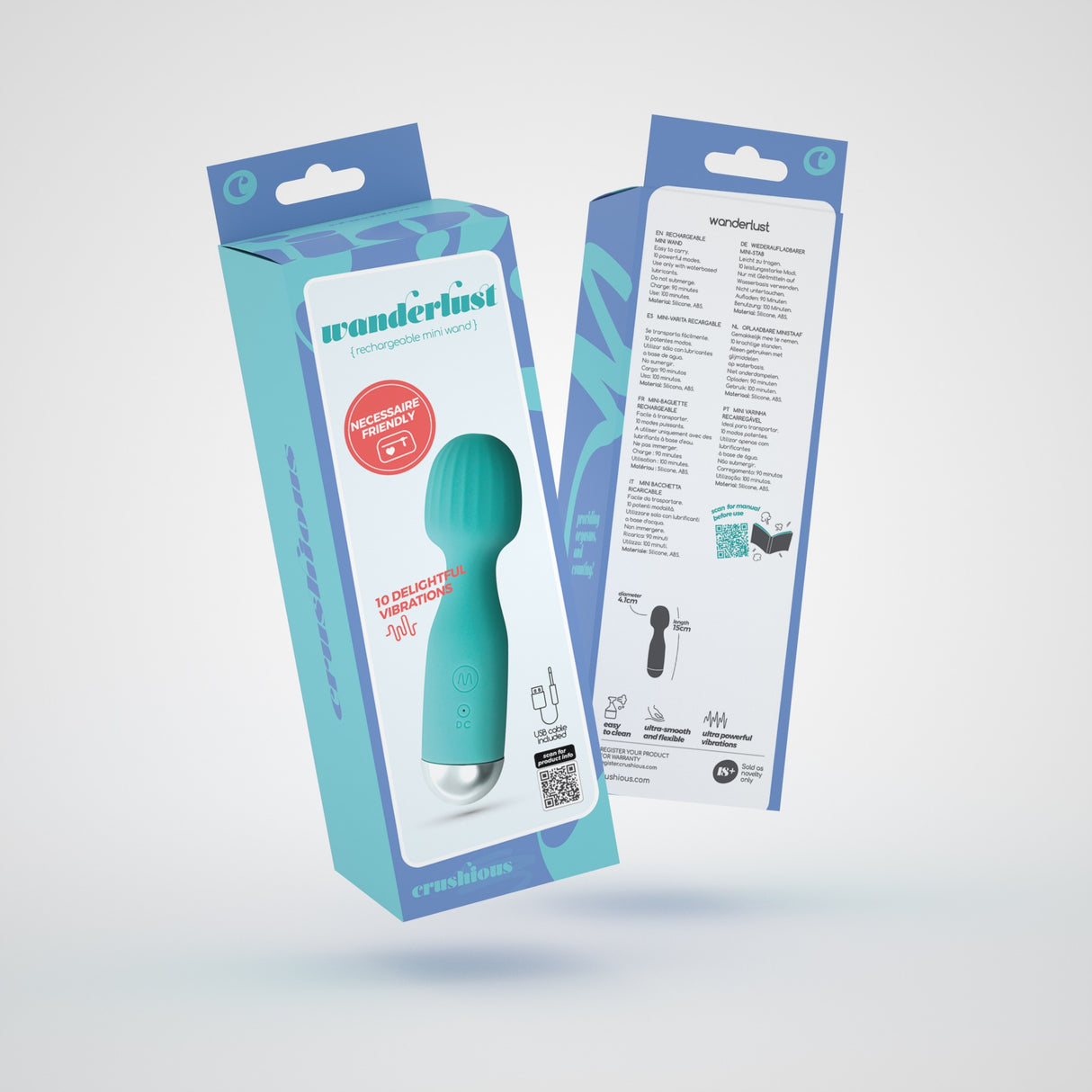 Massagestab Wanderlust Mini Grün