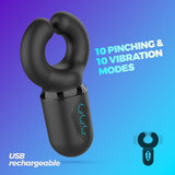 Masturbator Kong mit Druckstimulation Schwarz