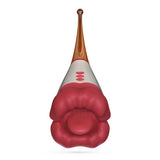 Auflegevibrator Jagger mit Doppelstimulation Weiß