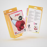 Auflegevibrator Jagger mit Doppelstimulation Weiß