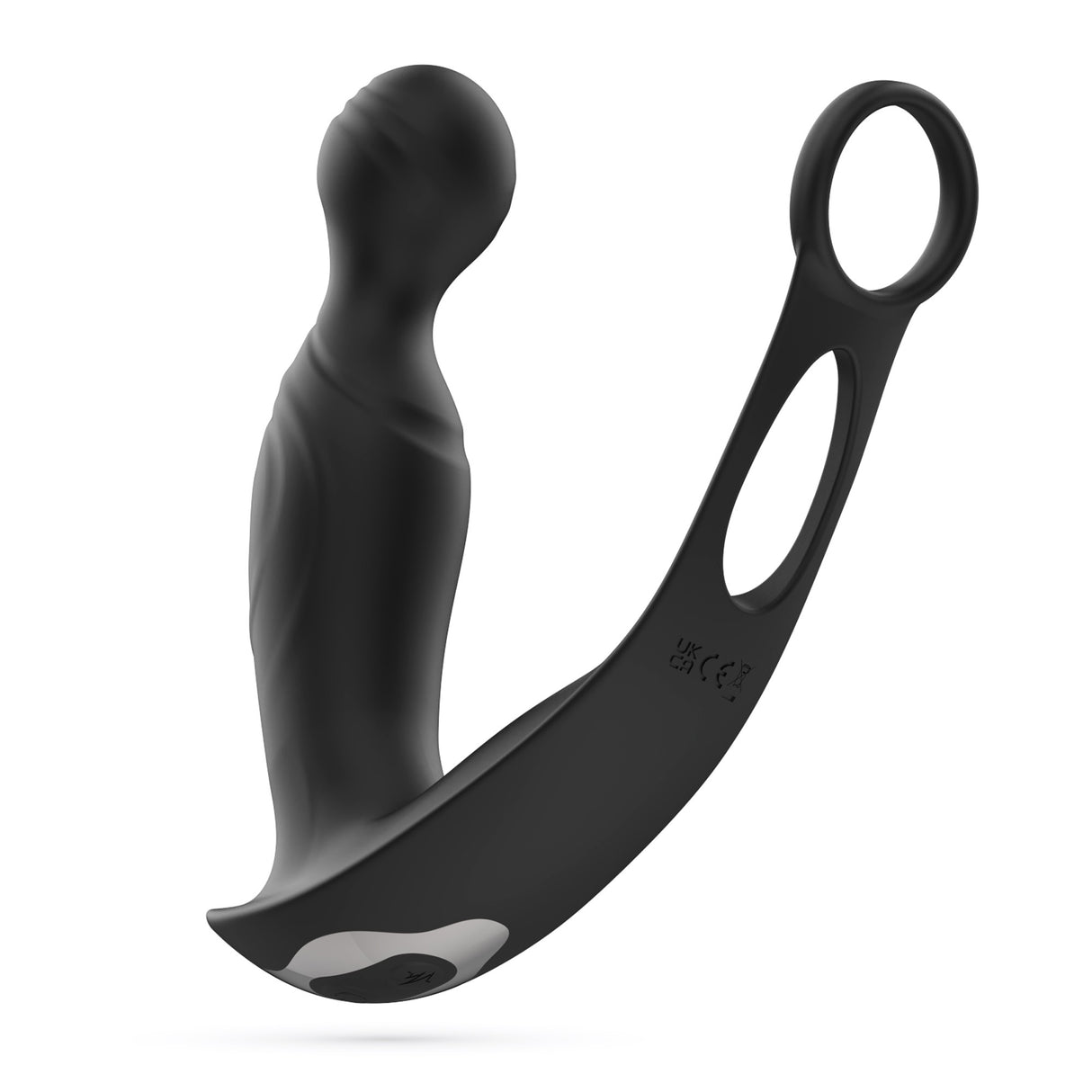 Prostata-Vibrator Flamma mit Fernbedienung Schwarz