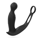 Prostata-Vibrator Flamma mit Fernbedienung Schwarz