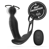 Prostata-Vibrator Flamma mit Fernbedienung Schwarz