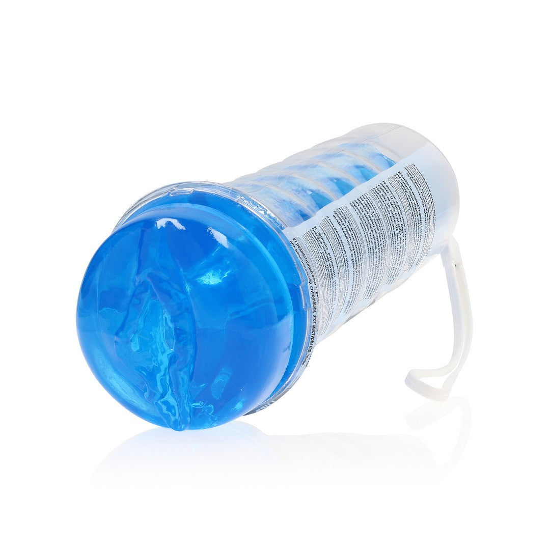 Masturbator Easy Rider Vagina Blau 15,5 x Ø 7,7 cm