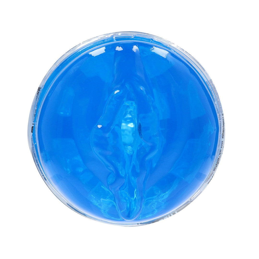 Masturbator Easy Rider Vagina Blau 15,5 x Ø 7,7 cm