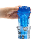 Masturbator Easy Rider Vagina Blau 15,5 x Ø 7,7 cm