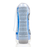 Masturbator Easy Rider strukturiert Blau 15,5 x Ø 7,7 cm