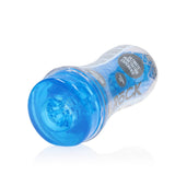 Masturbator Easy Rider strukturiert Blau 15,5 x Ø 7,7 cm