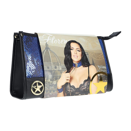 Bondage-Set Florence mit Tasche Blau