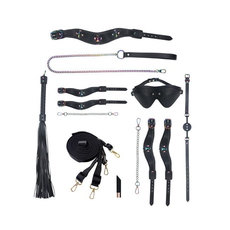 Bondage-Set Venice mit Tasche Schwarz – Ansicht 3