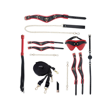 Bondage-Set Milan mit Tasche Schwarz – Ansicht 2