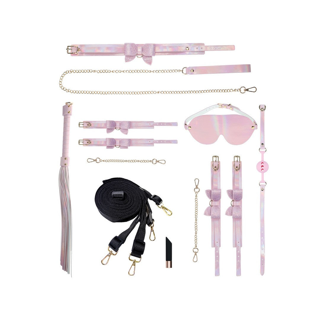 Bondage-Set Paris mit Tasche Rosa