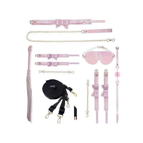 Bondage-Set Paris mit Tasche Rosa – Ansicht 3