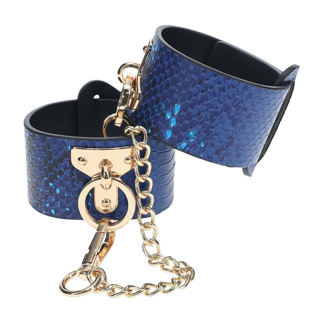 Handschellen Florence Blau