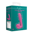 Rabbit-Vibrator mit Stoß- und Klopffunktion Rosa 15,6 x 3,4 cm