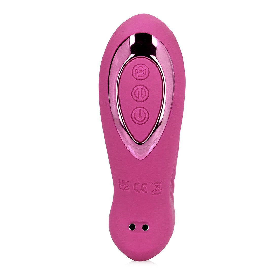 Vibrator mit Stoß- und Klopffunktion Rosa
