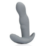 Prostata-Vibrator rotierend mit Fernbedienung Grau