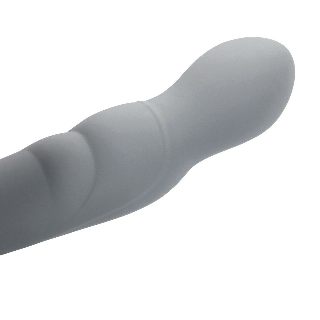 Prostata-Vibrator rotierend mit Fernbedienung Grau