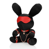 Rabbit Bondage Velvet groß Schwarz