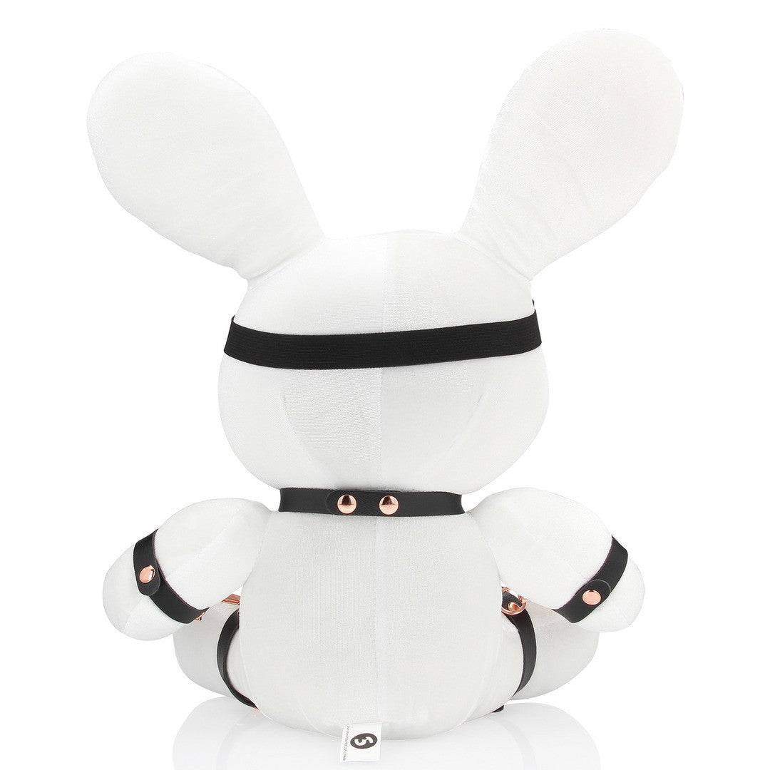 Rabbit Bondage Velvet groß Weiß
