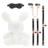 Rabbit Bondage Velvet groß Weiß