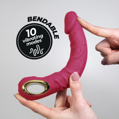Vibrator Magnus Bend flexibel Gold