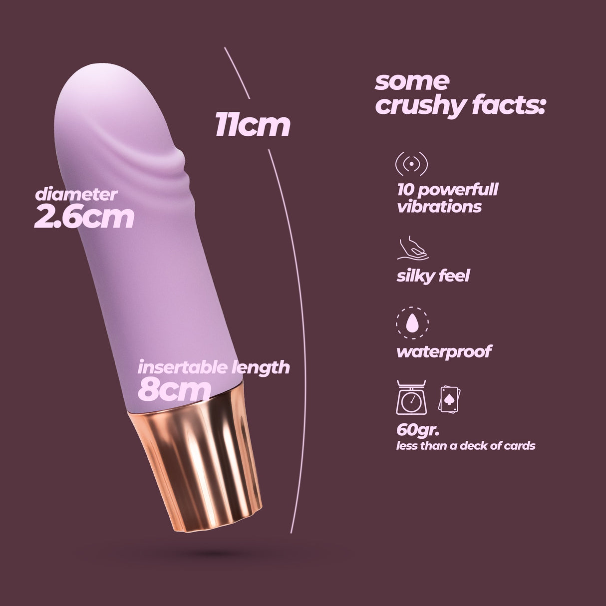 Minivibrator Mellow Waves Gold Modell 2
