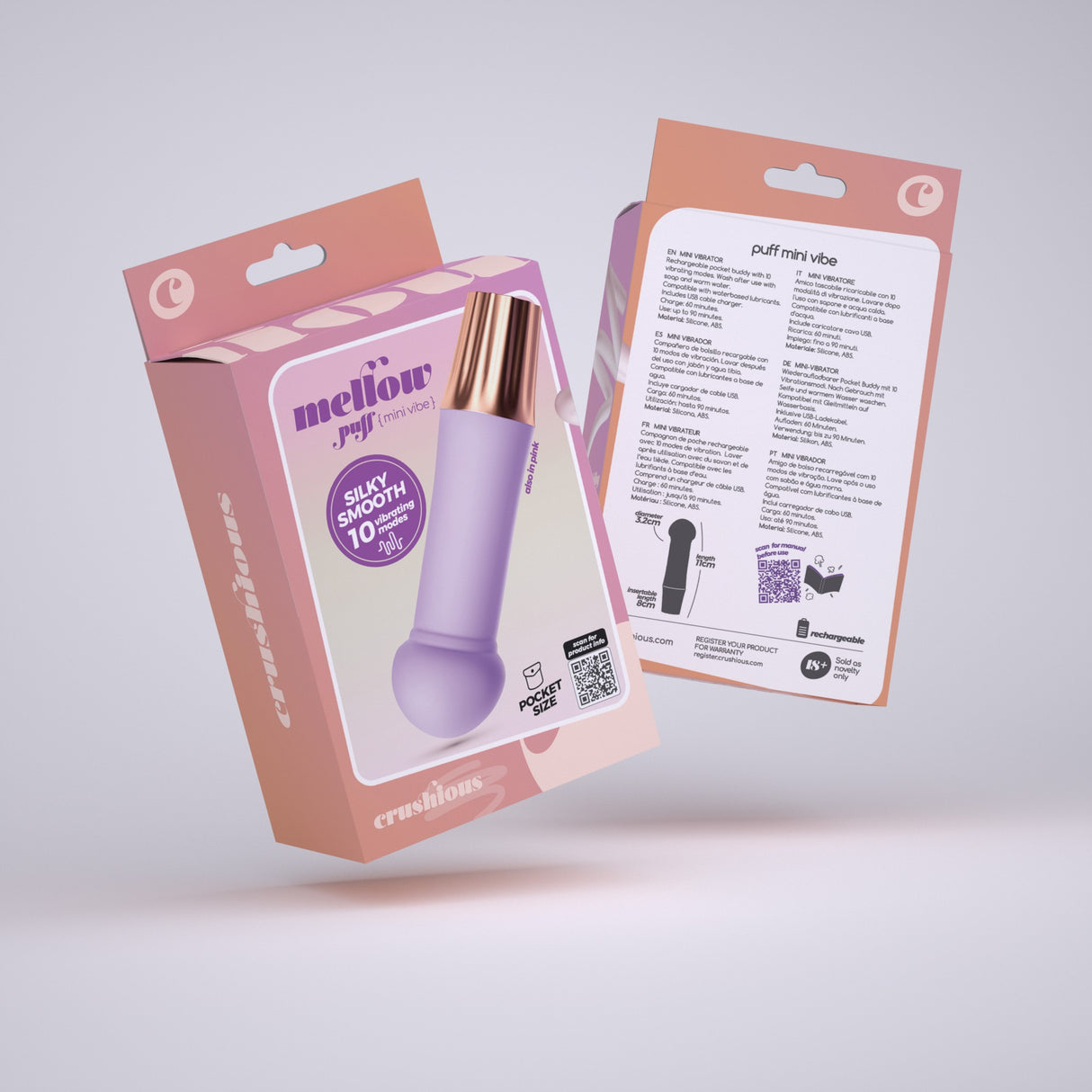 Minivibrator Mellow Puff Gold Modell 2