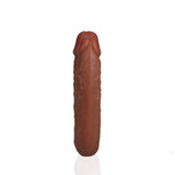 Doppeldildo U-Form Hellbraun 12,7 cm