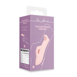 Fingervibrator aus Silikon Rosa