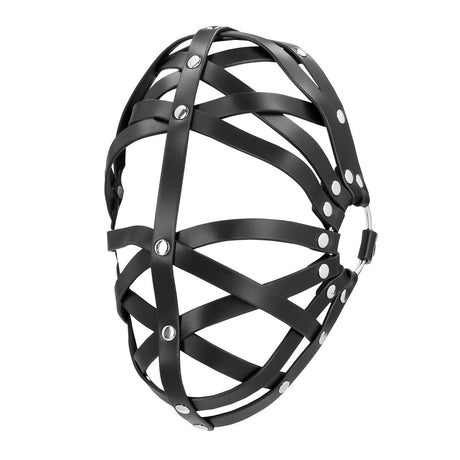 Käfigmaske Schwarz