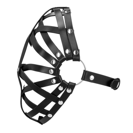Käfigmaske Schwarz