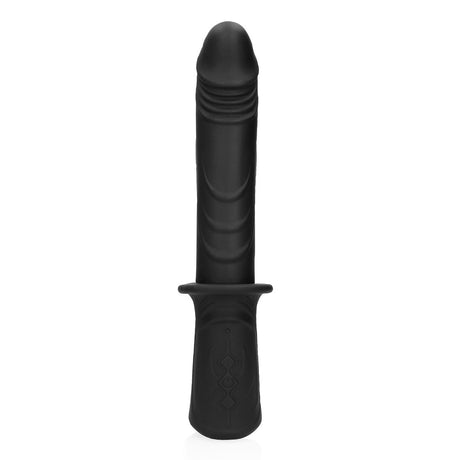 Sexmaschine für die Hand mit Vibration Schwarz