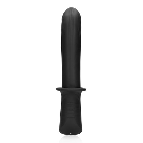 Sexmaschine für die Hand mit Vibration Schwarz