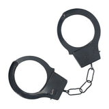 Metall-Handschellen Schwarz Modell 2