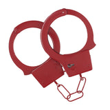 Metall-Handschellen Rot