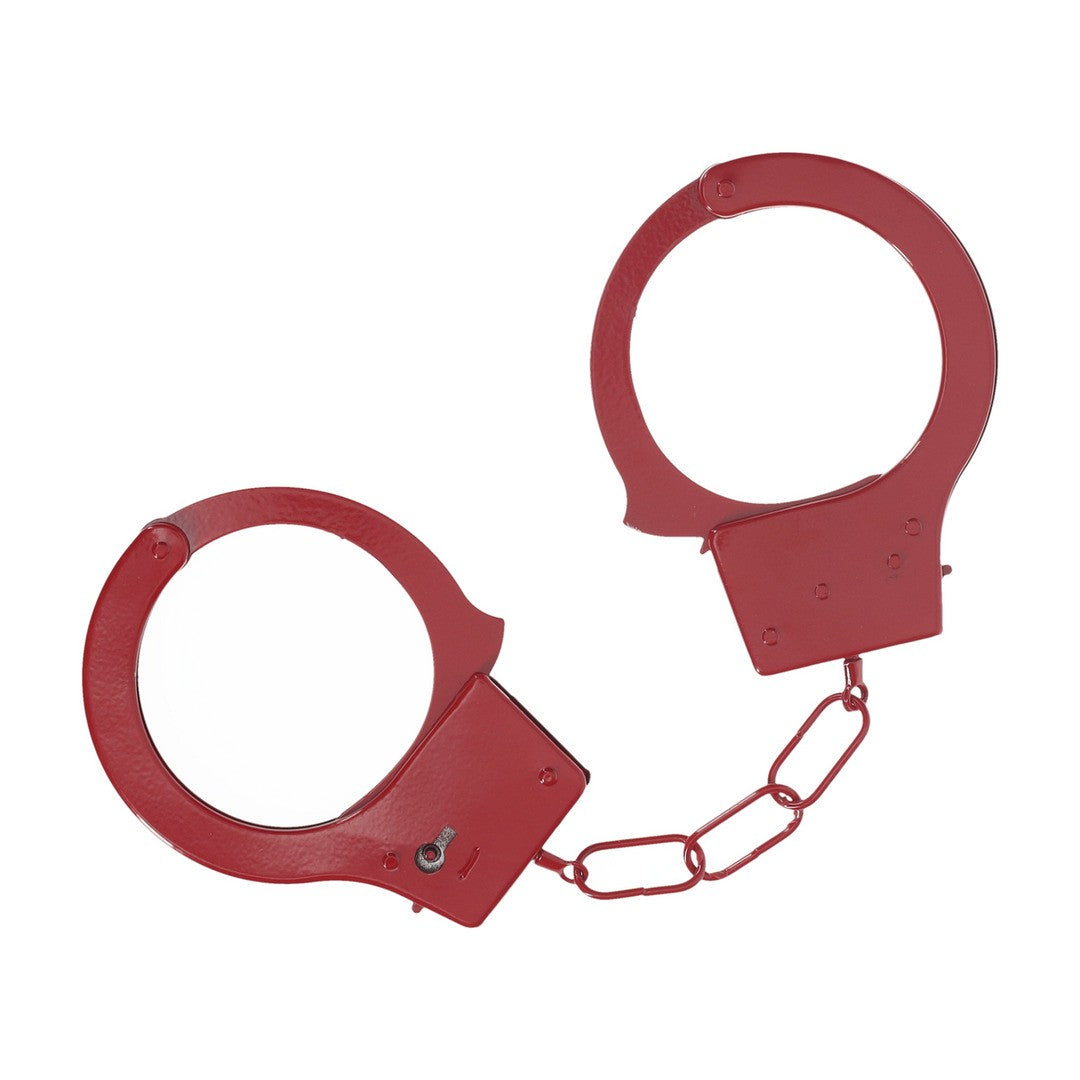 Metall-Handschellen Rot