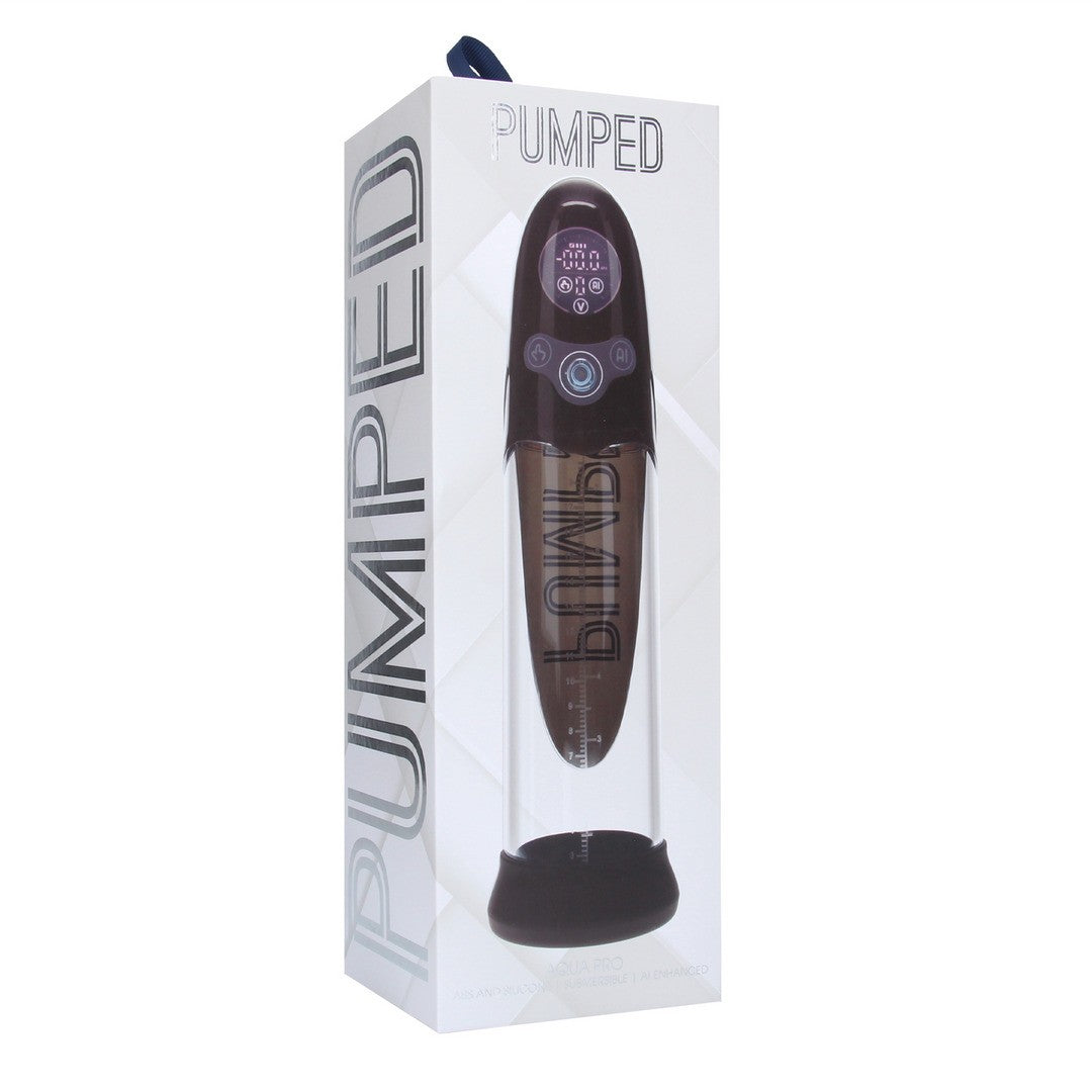 Penispumpe Aqua-Pro automatisch wasserdicht Schwarz