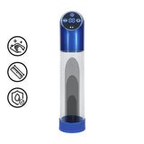 Penispumpe automatisch wasserdicht Blau
