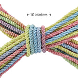 Bondage-Seil aus Polyester Bunt 10 m
