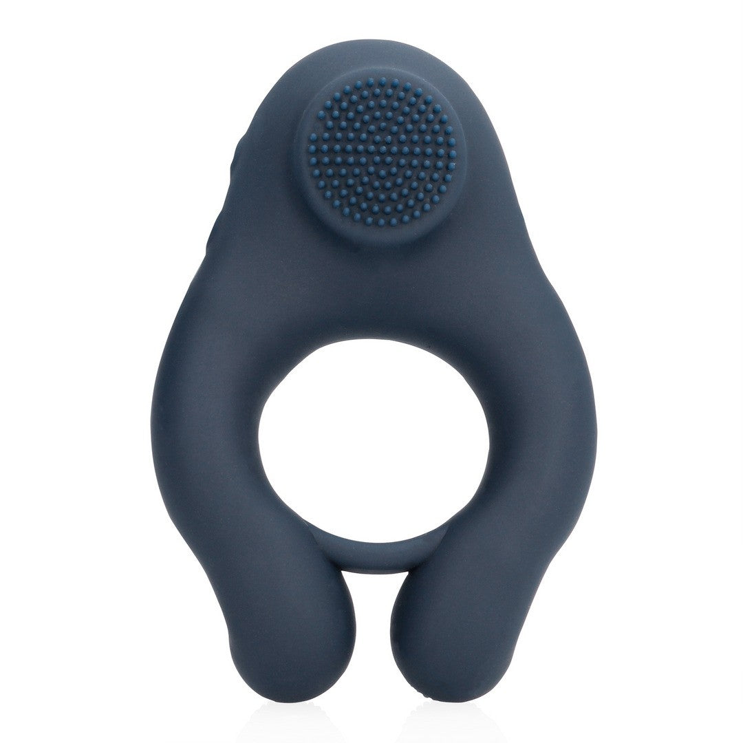 Vibrationsring mit Klitorisstimulation Blau