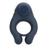 Vibrationsring mit Klitorisstimulation Blau