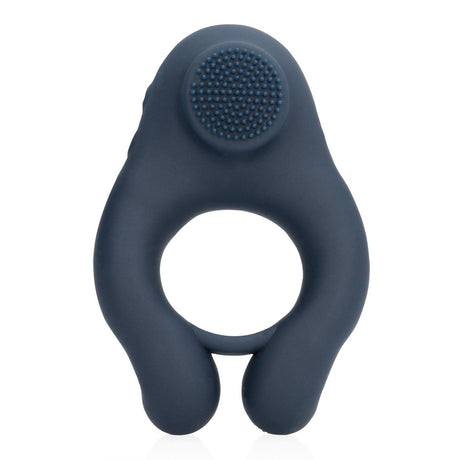 Vibrationsring mit Klitorisstimulation Blau