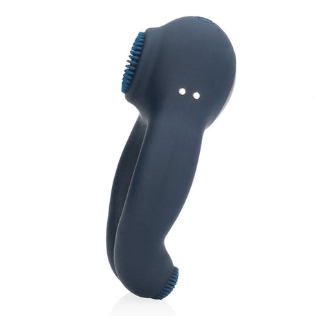 Vibrationsring mit Klitorisstimulation Blau